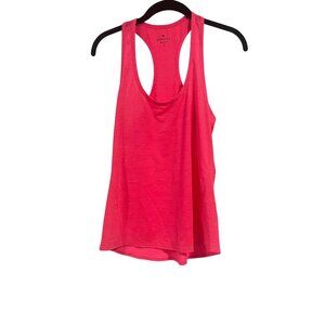Athleta Shadow‎ Stripe Chi Tank Top Hot Pink Size S